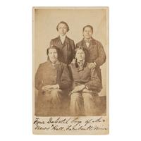 Dakota Students at Drews Hall, Faribault, Minnesota