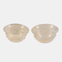 Pair of Ceiling Lamps, c. 1960 Italy