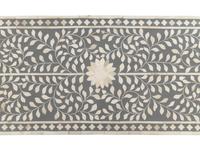 An Anglo-Indian Bone Inlaid Console Cabinet