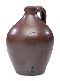 A Rare I.M. Mead Quart Size Stoneware Jug