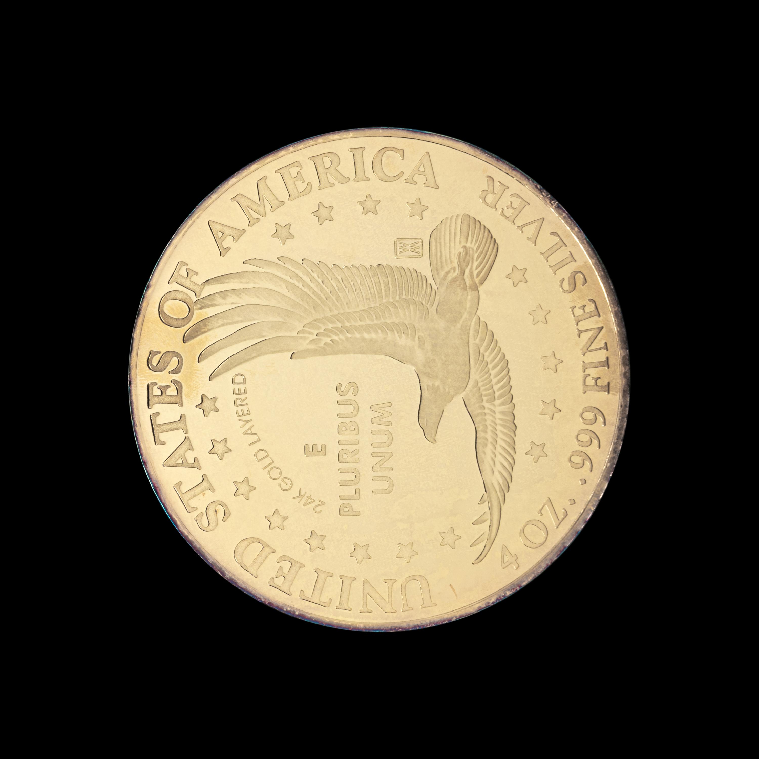 [PRIVATE ISSUE] A Commemorative Sacagawea Dollar Commemorative 4 oz. Silver Round