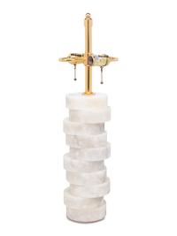 A Contemporary Marble Table Lamp