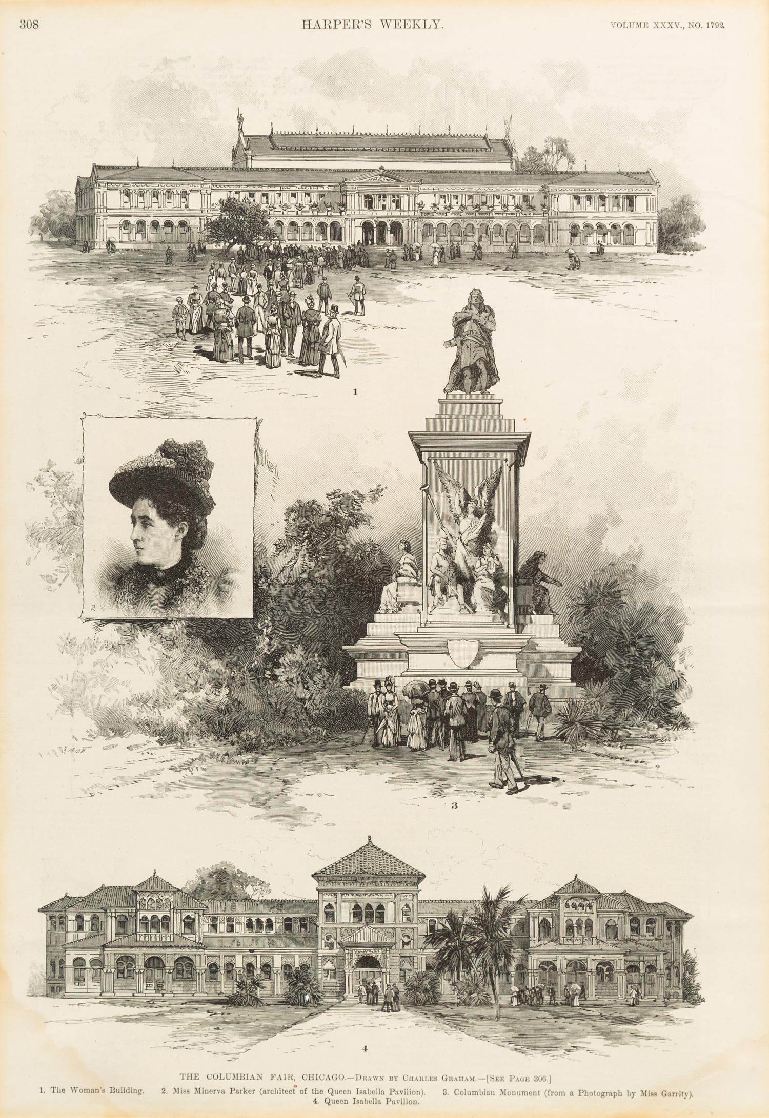 [HARPER'S WEEKLY]. A group of approximately 20 Harper's Weekly steel engravings.