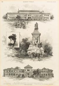 [HARPER'S WEEKLY]. A group of approximately 20 Harper's Weekly steel engravings.