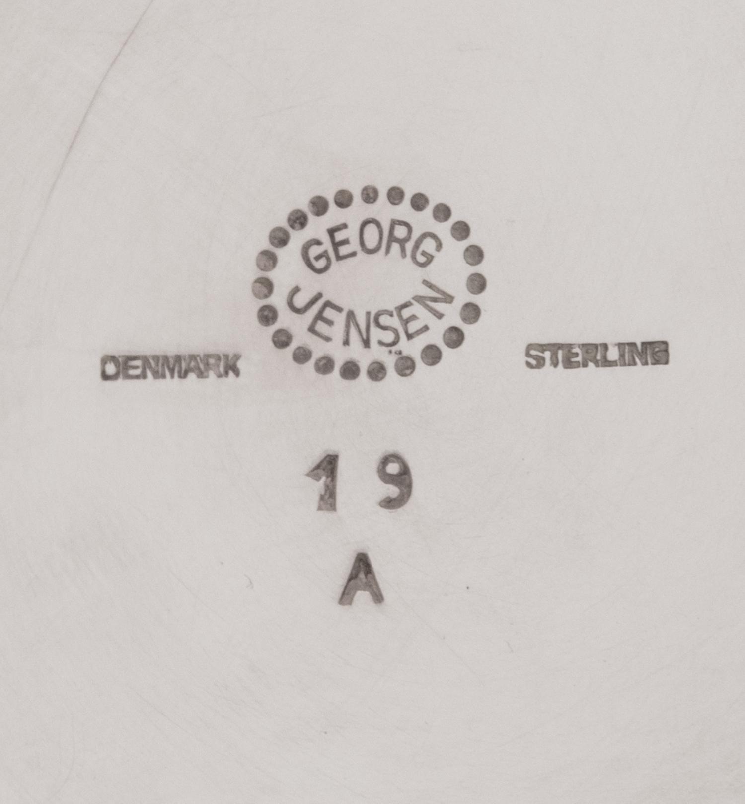 A Georg Jensen Silver Louvre Bowl