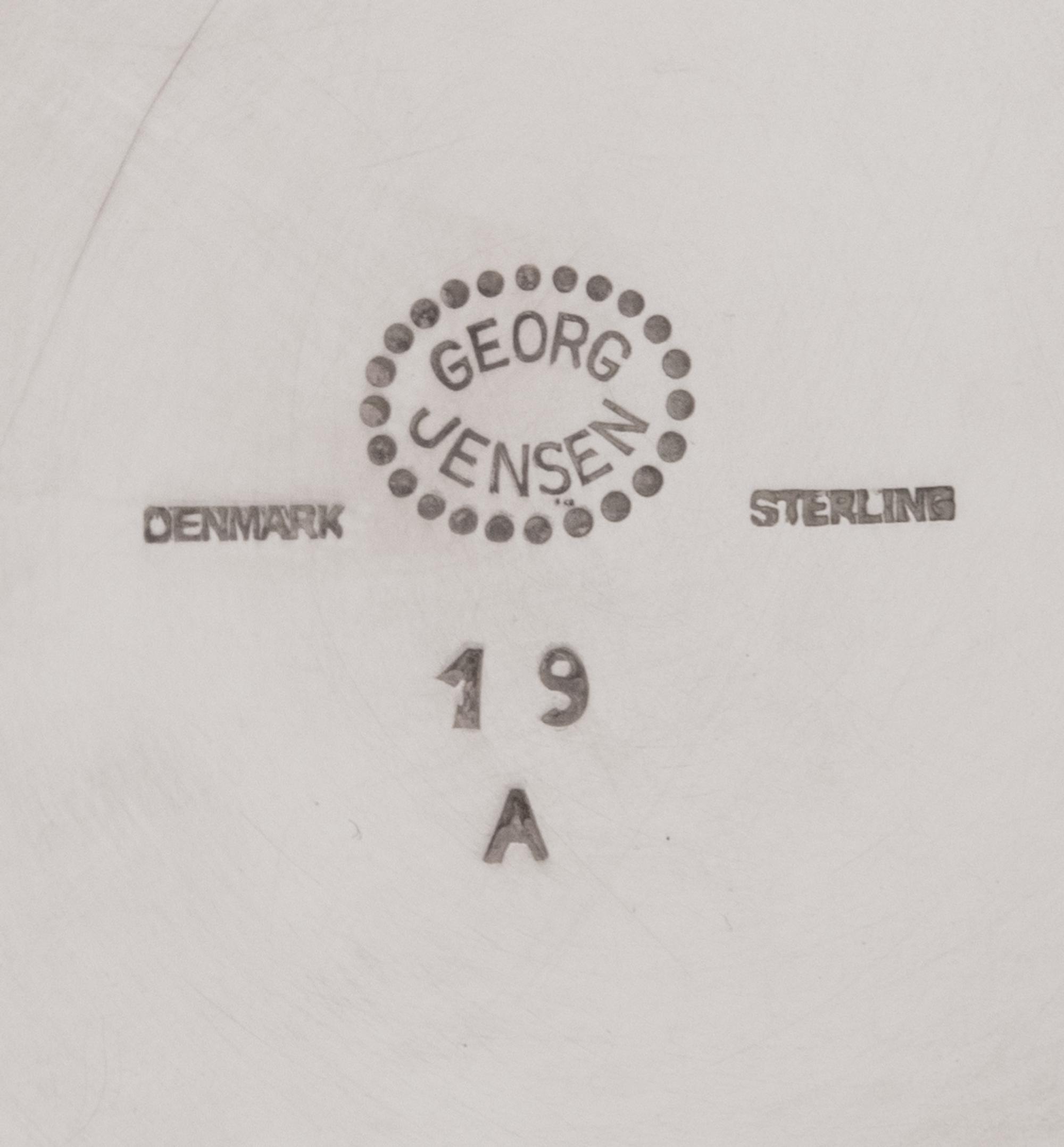 A Georg Jensen Silver Louvre Bowl
