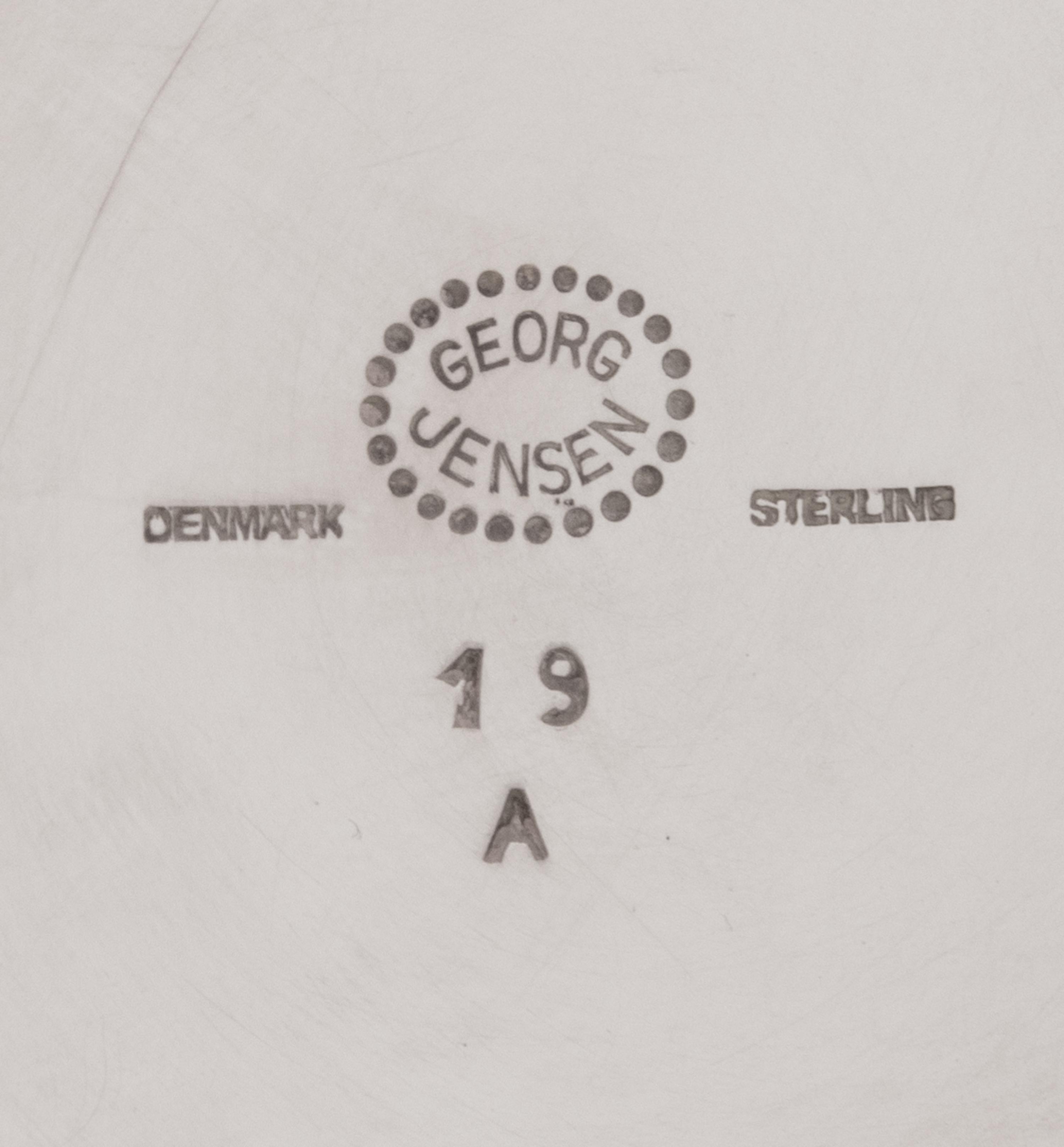 A Georg Jensen Silver Louvre Bowl