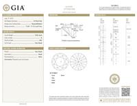 A 1.74 Carat Round Brilliant Cut Diamond, 1.90 dwts.
