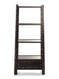 A Regency Style Lacquered Etagere