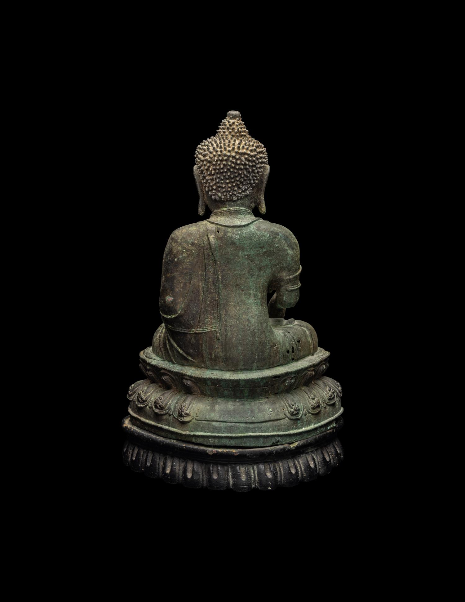A Chinese Bronze Figure of Buddha