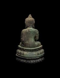 A Chinese Bronze Figure of Buddha