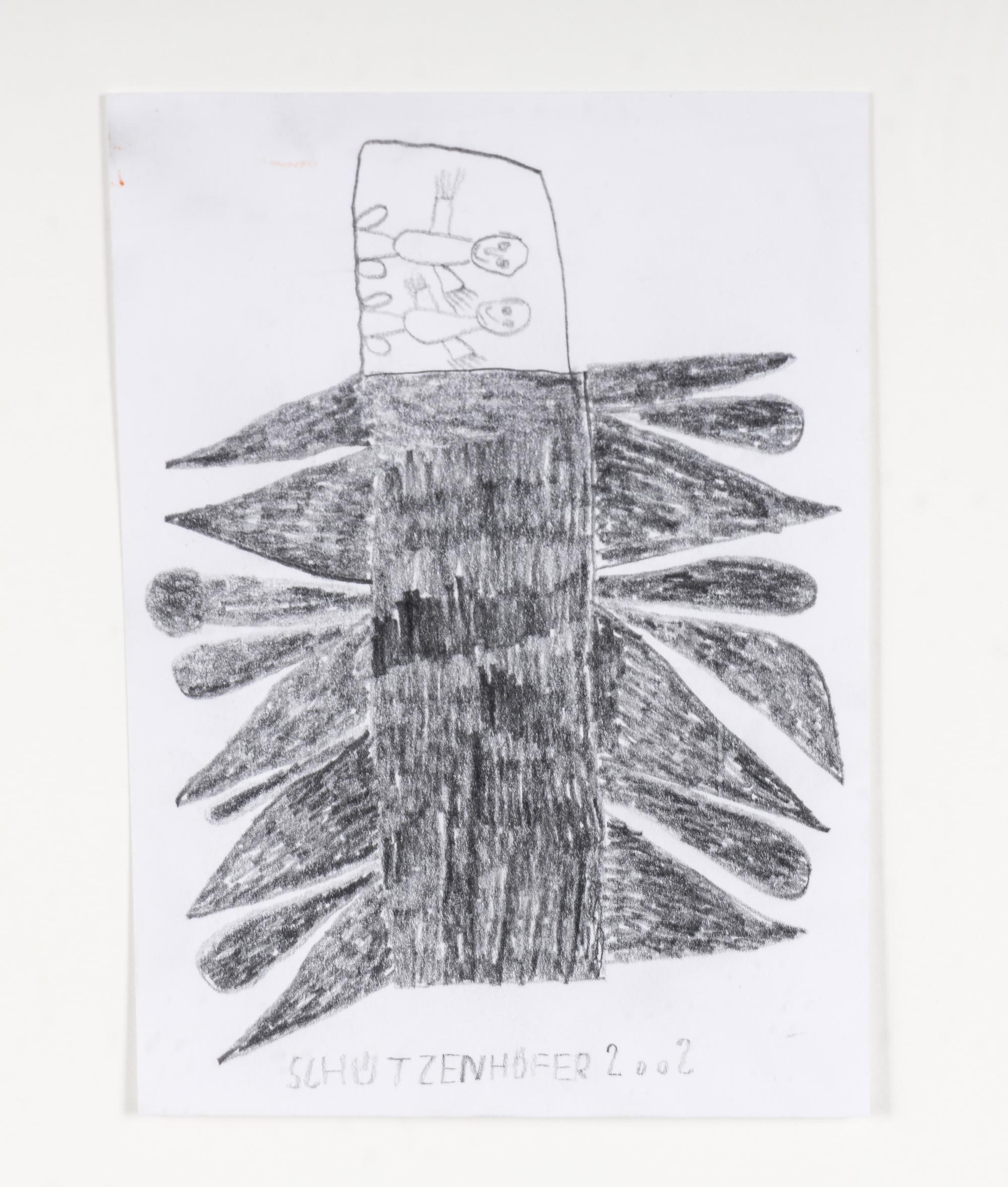 Untitled (Rocket), Untitled (Rabbit), and Untitled (Vehicle) (three works)