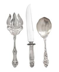 A Large Group of Silver Flatware