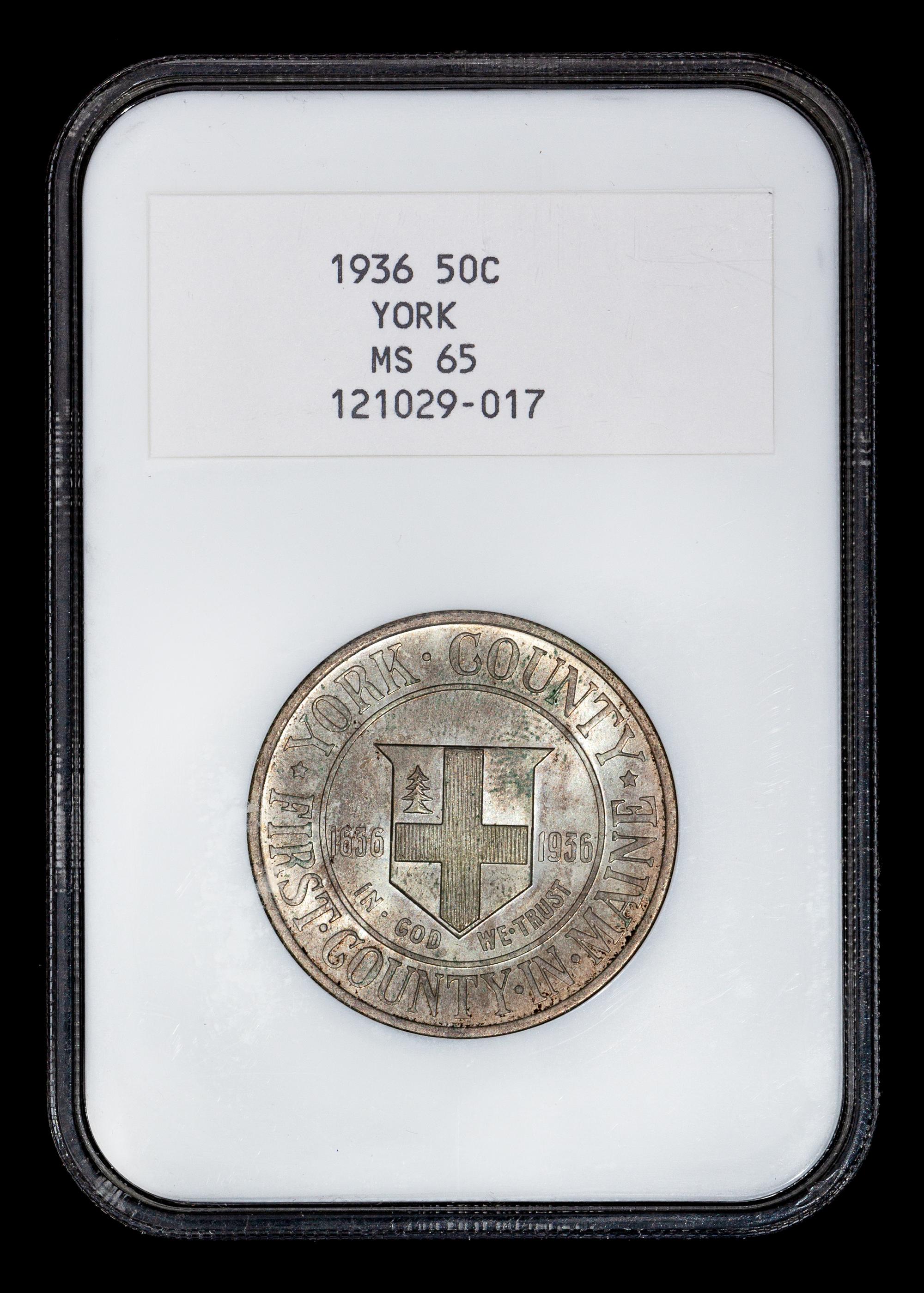 A United States 1936 York County Commemorative 50c Coin