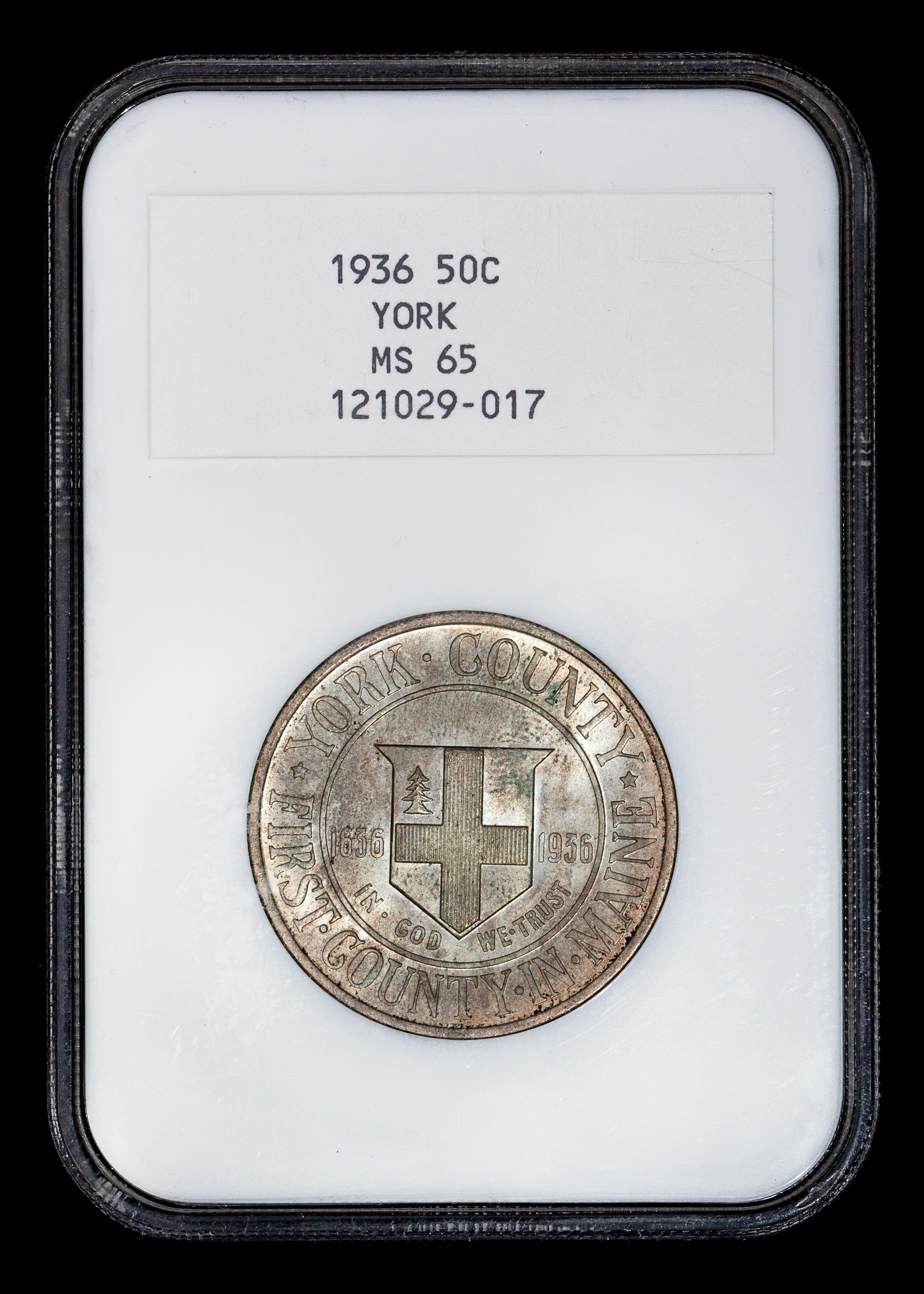 A United States 1936 York County Commemorative 50c Coin