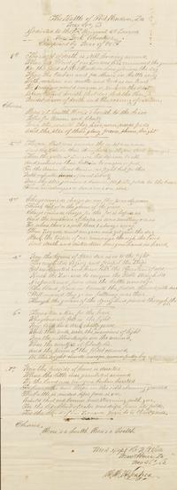[Civil War] Original Manuscript Song, The Battle of Port Hudson, La.