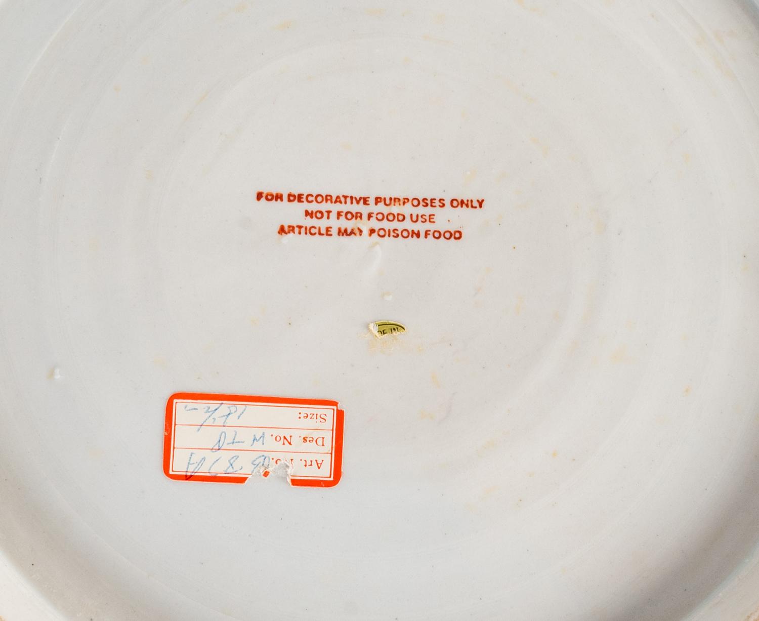A Chinese Export Style Porcelain Punchbowl — 20TH CENTURY