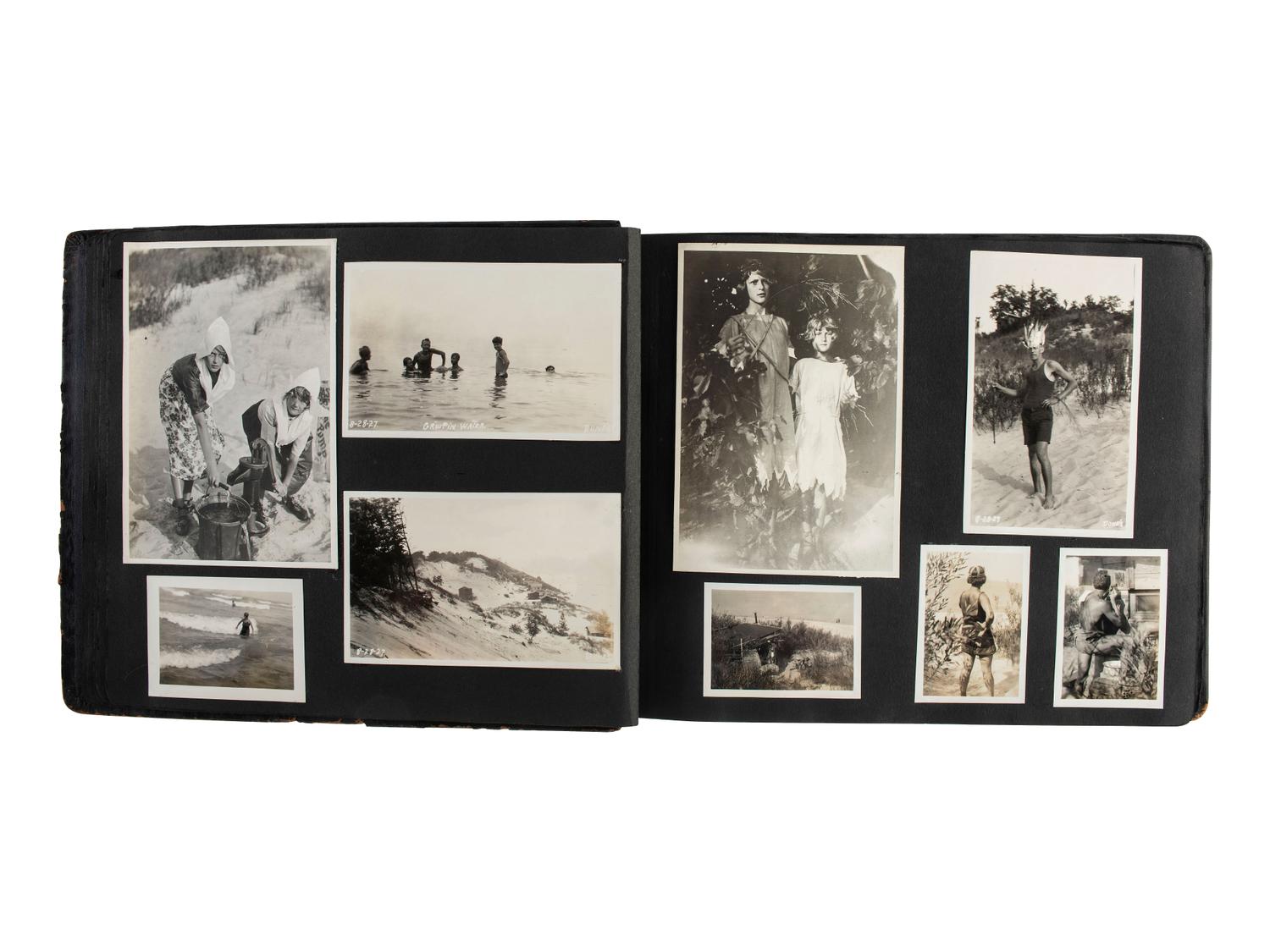 [EARLY PHOTOGRAPHY]. A collection of early to mid 20th century photographs, featuring vernacular albums and images documenting travel, scenic and city views, incl. Chicago and surroundings, and other personal moments.