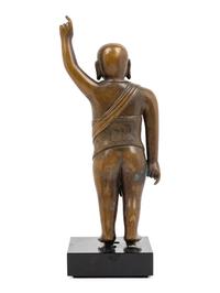 A Sino-Tibetan Bronze Standing Figure of Boy Buddha