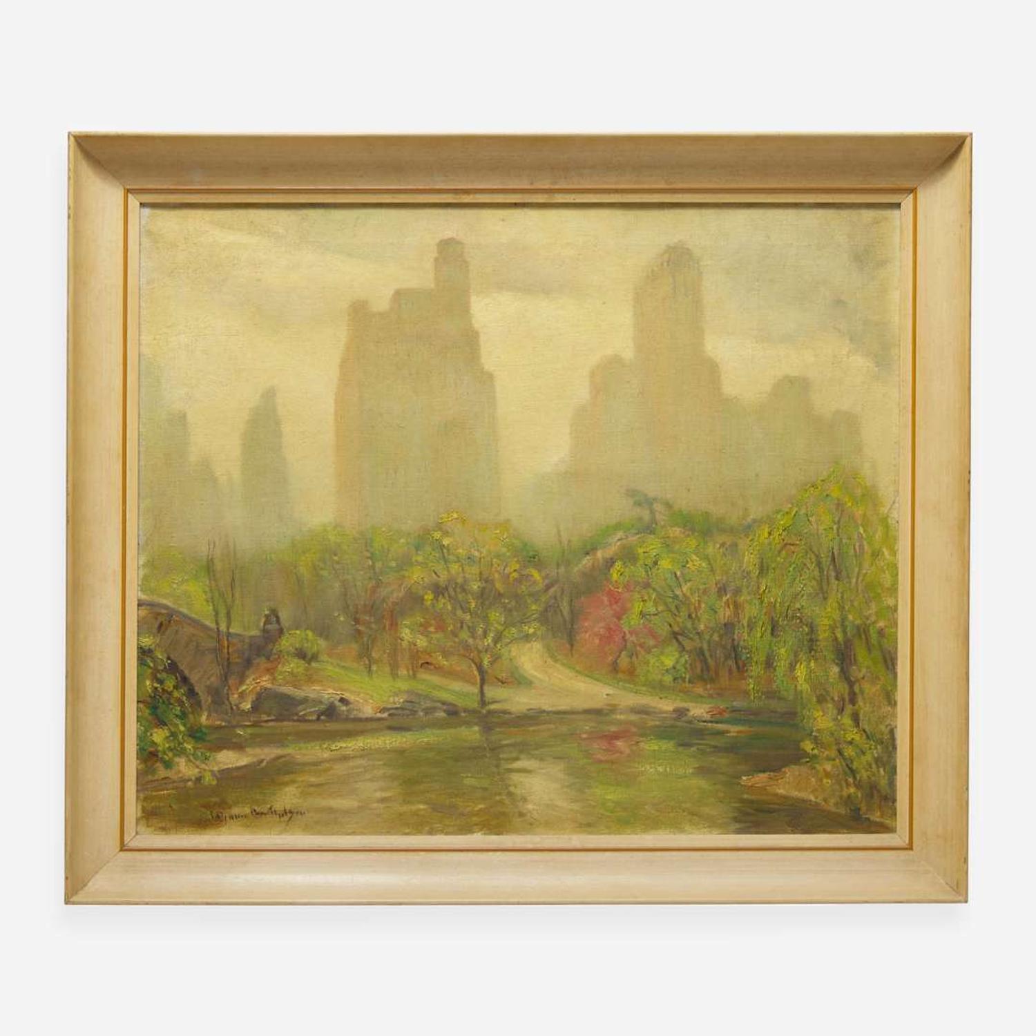 Johann Berthelsen (American, 1883–1972) Central Park