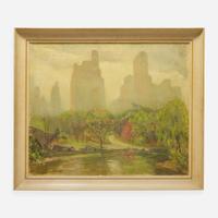 Johann Berthelsen (American, 1883–1972) Central Park