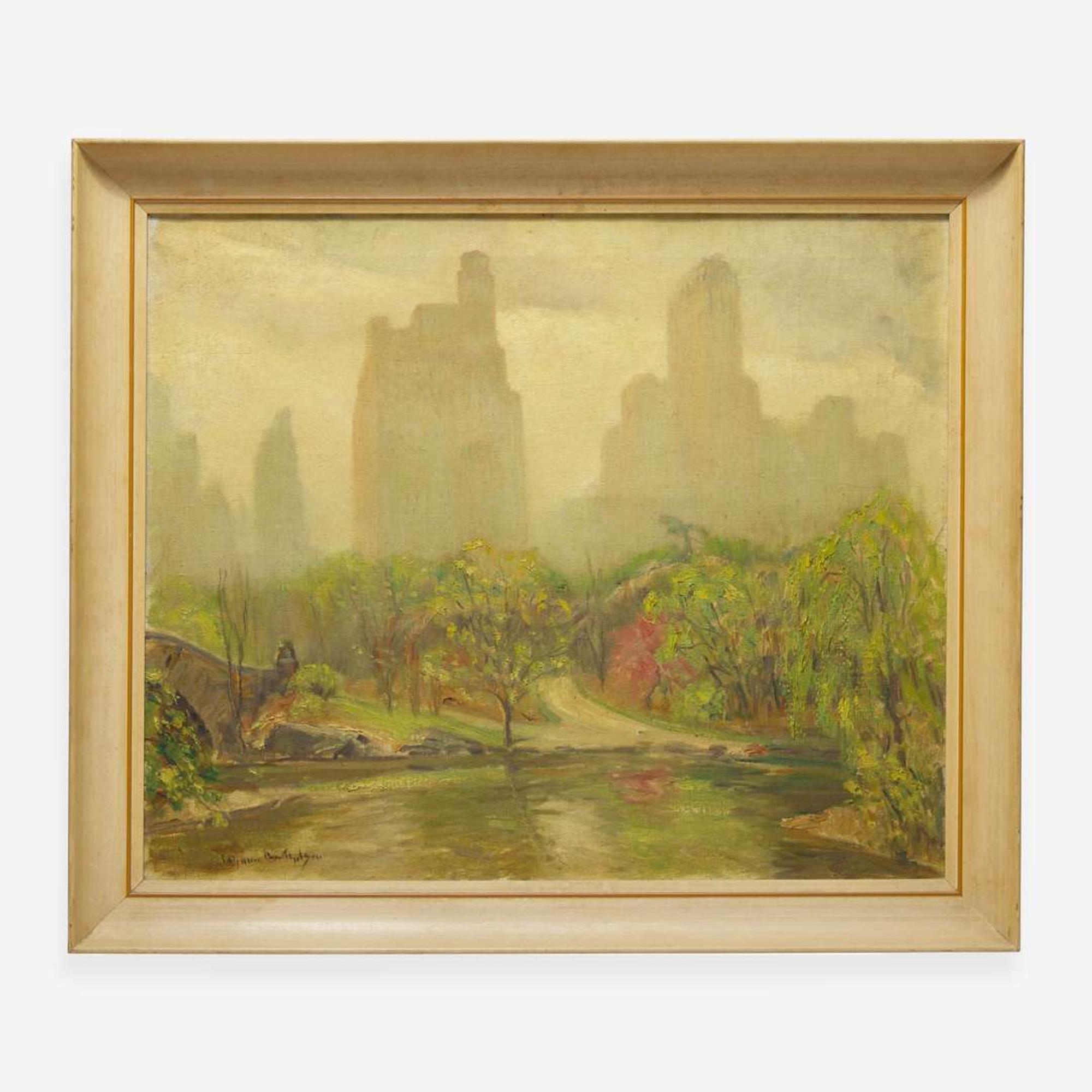 Johann Berthelsen (American, 1883–1972) Central Park
