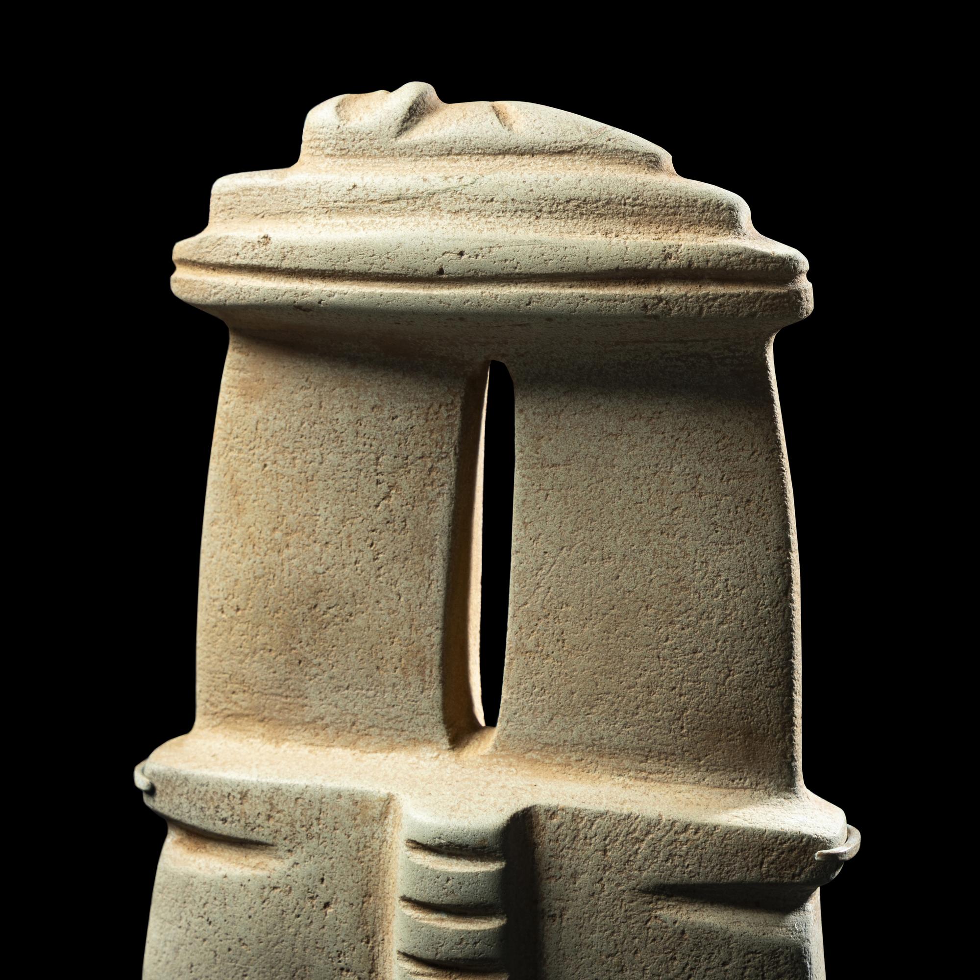 A Mezcala Stone Temple Model