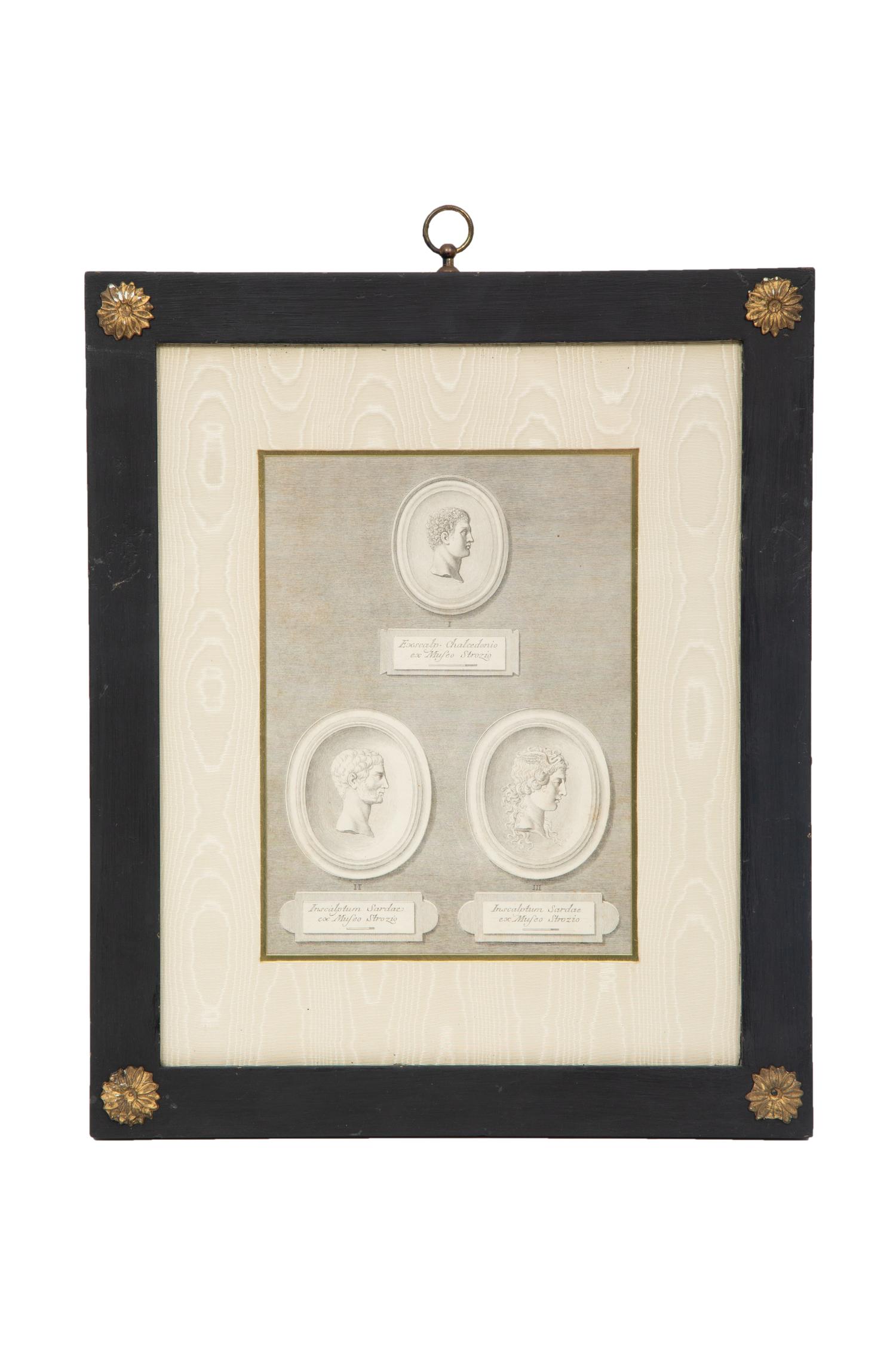 Four Copper Plate Engravings by Giovanni Domenico Campleglia (Italian, 1692-1768)