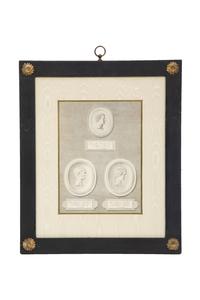 Four Copper Plate Engravings by Giovanni Domenico Campleglia (Italian, 1692-1768)