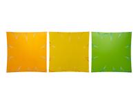 Frown, Crumps, Smack (Triptych)