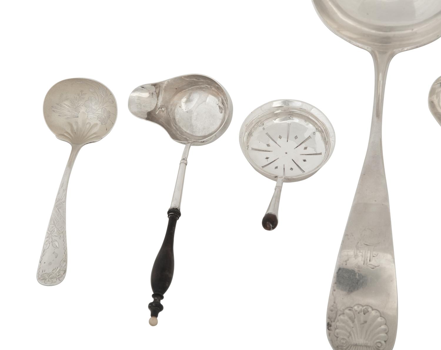 A Group of American Silver Flatware