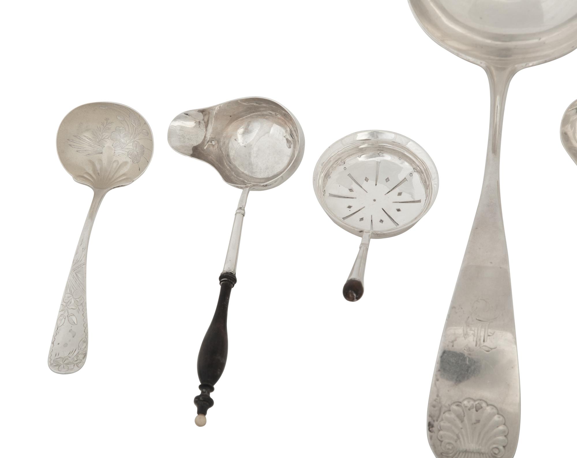 A Group of American Silver Flatware