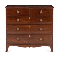 A Regency Mahogany Chest of Drawers