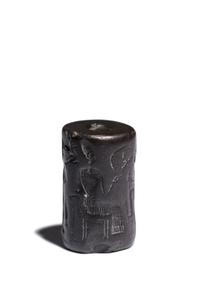 A Northern Mesopotamian Hematite Cylinder Seal
