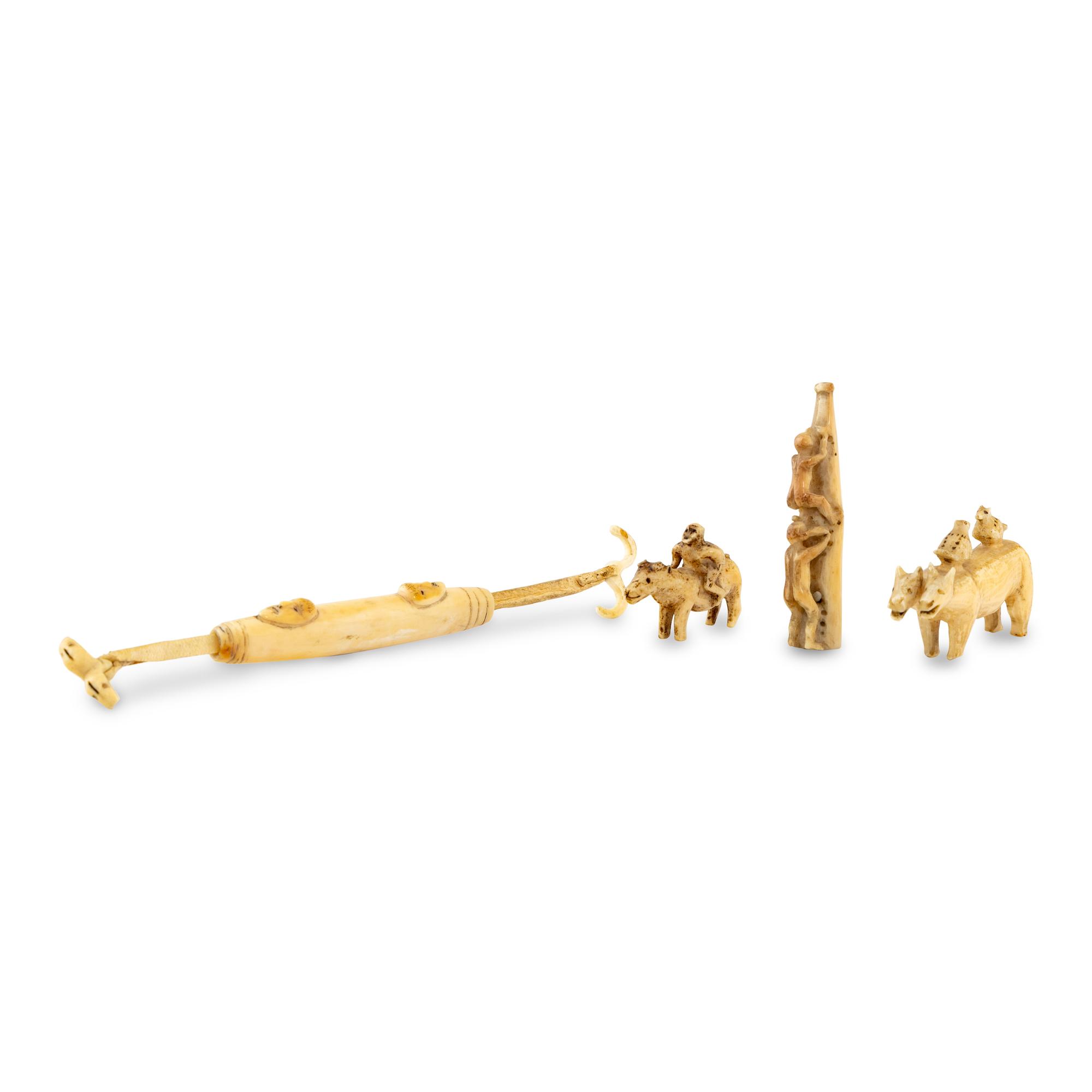 Alaskan Native Figural Carvings