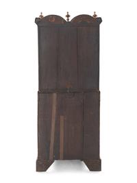 A Queen Anne Walnut Bureau Cabinet