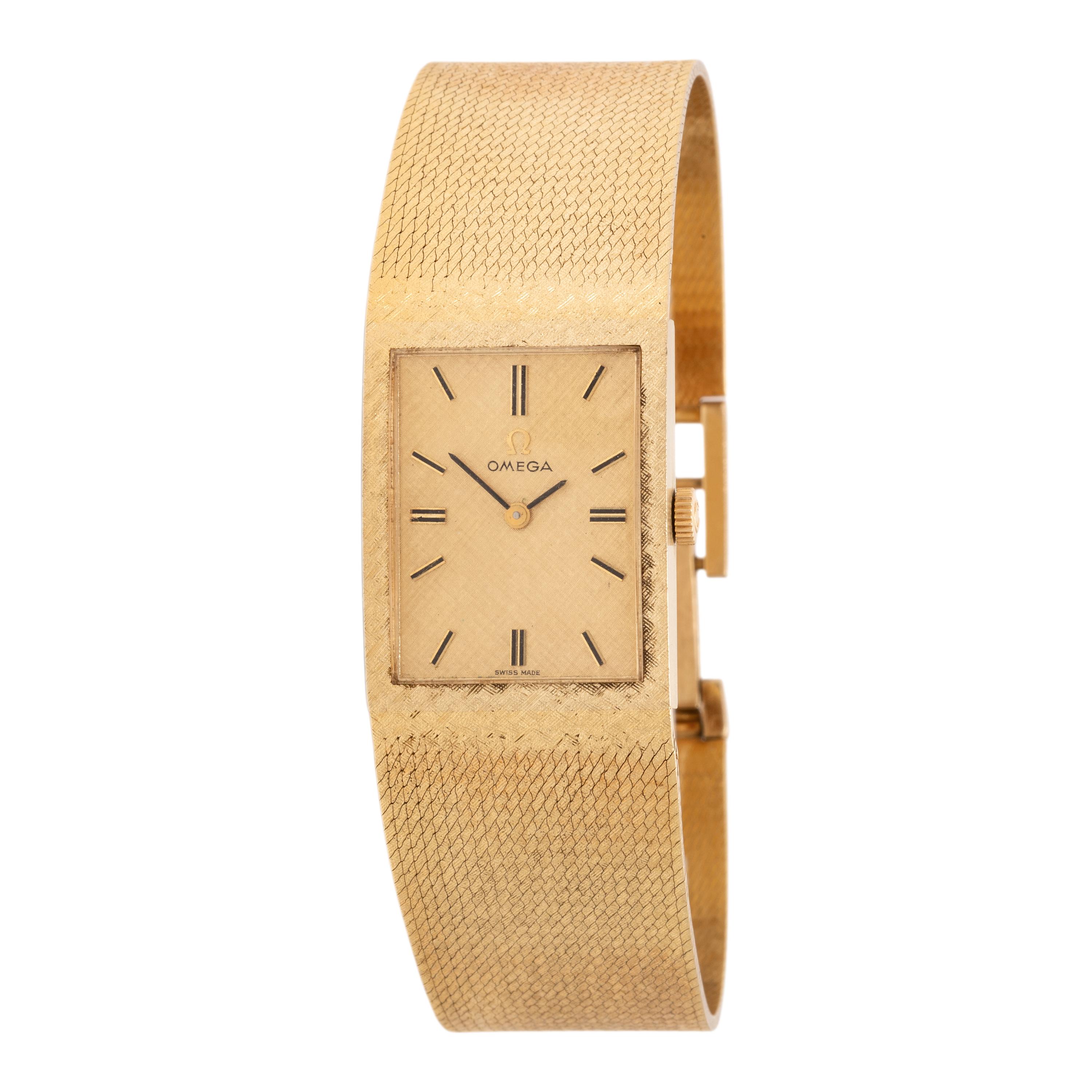 Omega, 14K Yellow Gold Watch