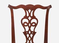 A Chippendale carved walnut side chair, late 18th century