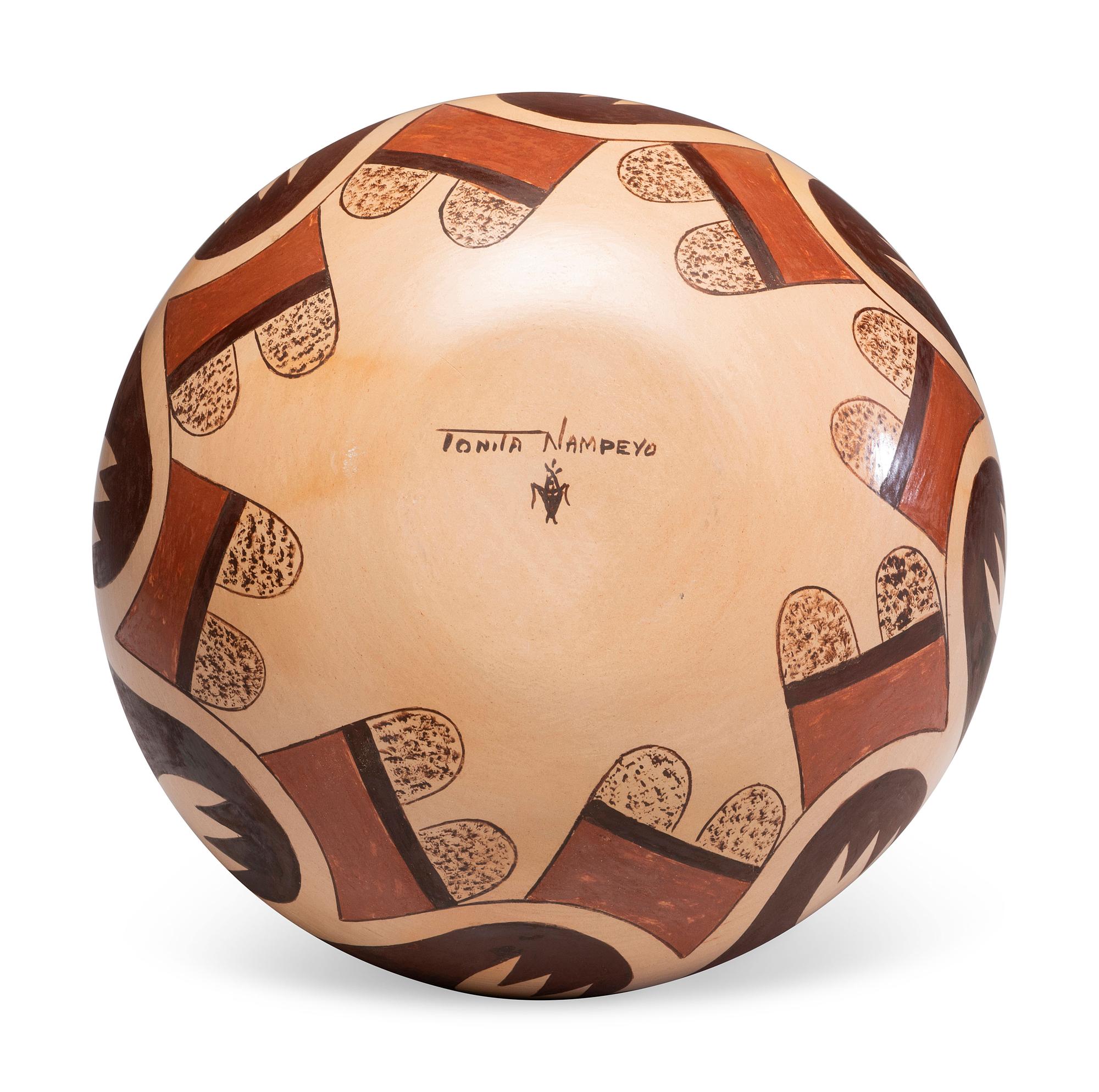 Polychrome Migration Pattern Pottery Jar