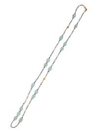 DAVID YURMAN, MULTIGEM AND CULTURED PEARL BEAD NECKLACE
