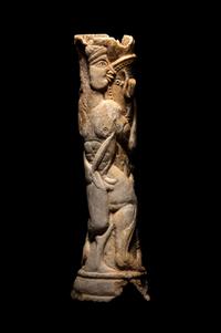 An Etruscan Bone Mirror Handle