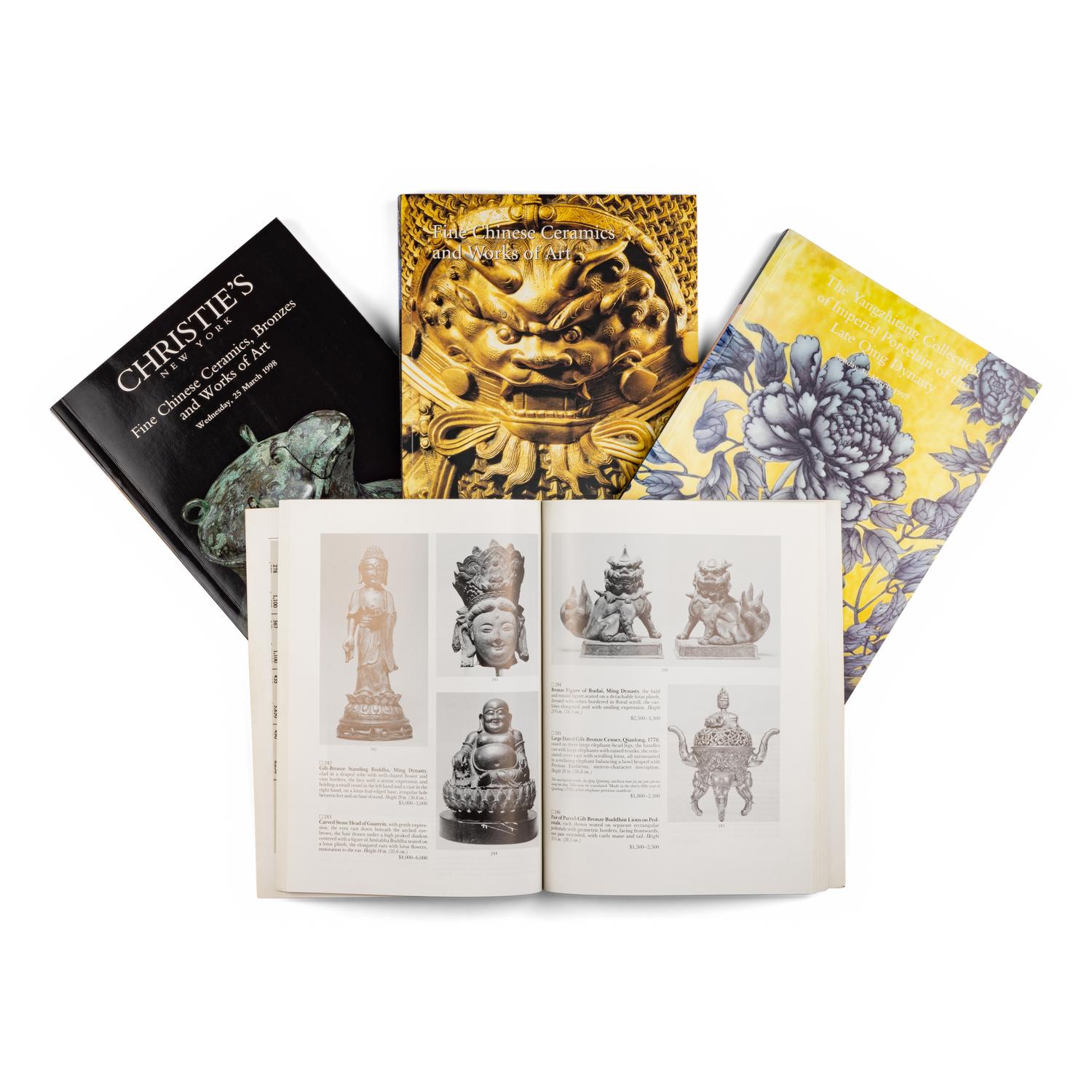 [CHINESE WORKS OF ART] a group of auction catalogues about Chinese Works of Art 中國藝術拍賣圖錄91冊