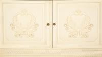 A Louis XVI Style White Painted Four-Door Armoire by Julia Gray, New York