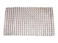 A Wrought-Iron Linked Heart Floor Mat