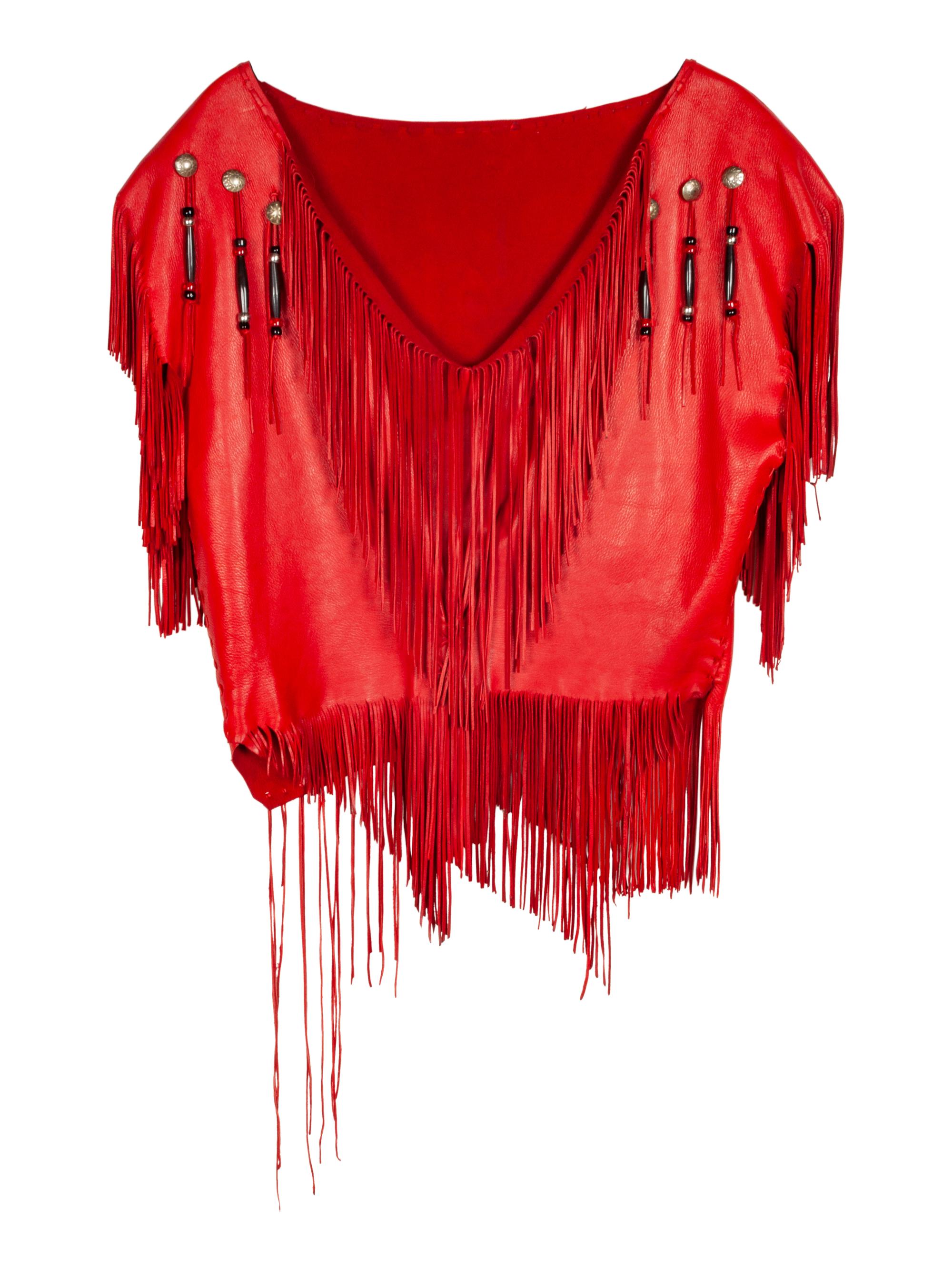Five pieces of Leather Women's Western Rodeo Wear