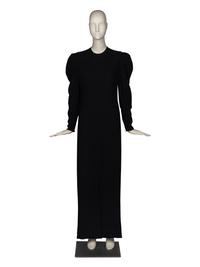 Significant Galanos Lace Back Gown, 1984