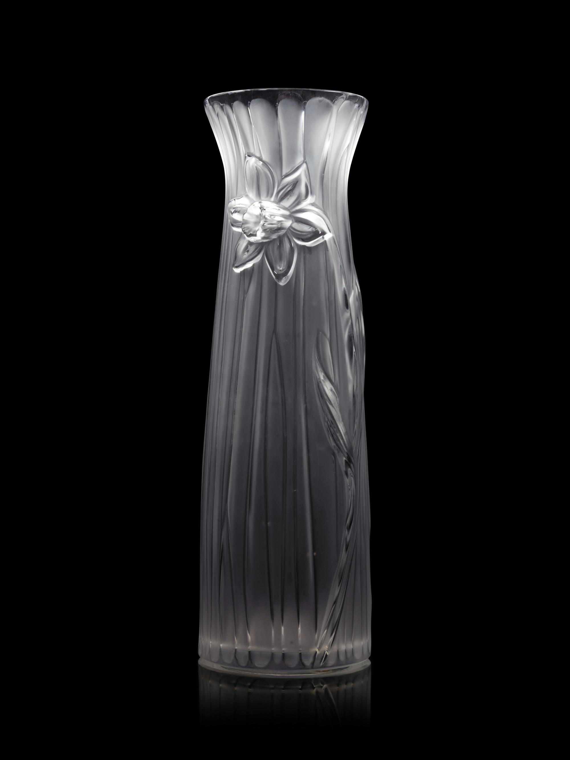 A Lalique Jonquille Vase