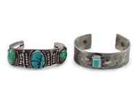 Navajo Cuff Bracelets, with Turquoise