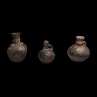 Three Chimu Blackware Vessels