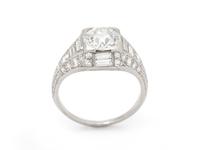 ART DECO, DIAMOND RING